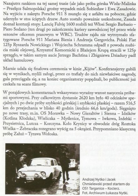 Rajd Polski - 1972r